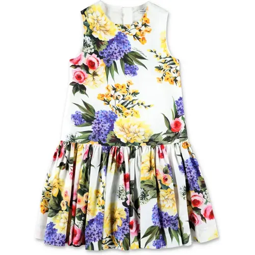 Blumenmuster Mini Kleid - Dolce & Gabbana - Modalova