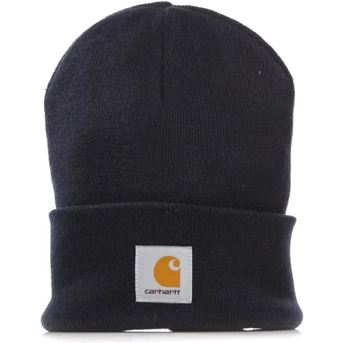 Dunkelblaue Acryl Watch Hat Beanie - Carhartt WIP - Modalova