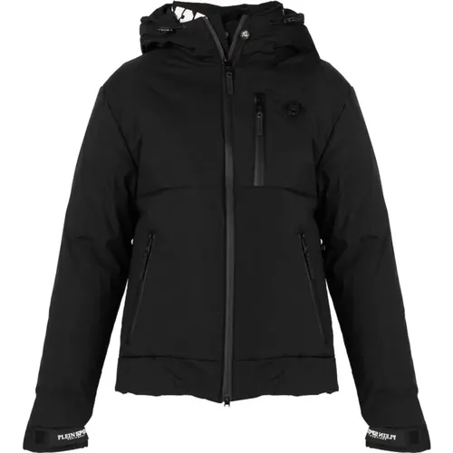 Stylische Herren Winterjacke , Herren, Größe: L - Plein Sport - Modalova