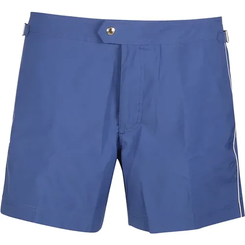 Compact Swim Shorts , male, Sizes: L - Tom Ford - Modalova