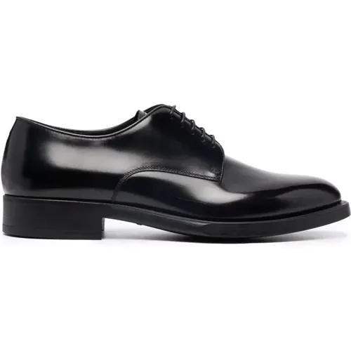 Laced shoe , male, Sizes: 10 UK - Giorgio Armani - Modalova