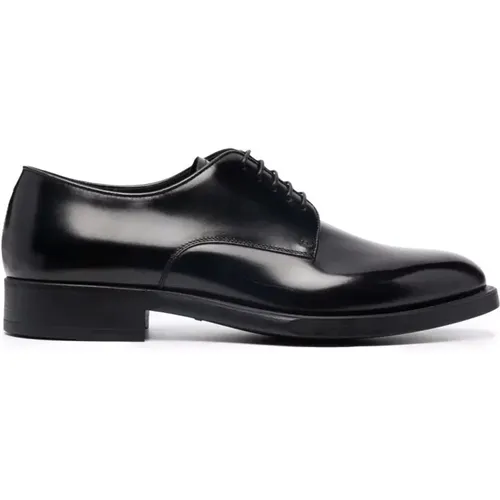 Laced shoe , male, Sizes: 12 UK - Giorgio Armani - Modalova