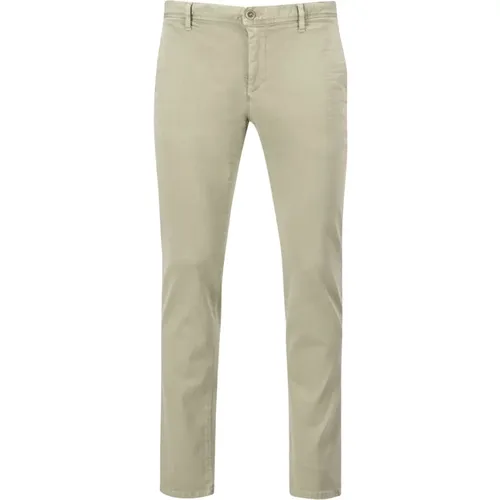 Trousers , male, Sizes: W38 L34 - Alberto - Modalova