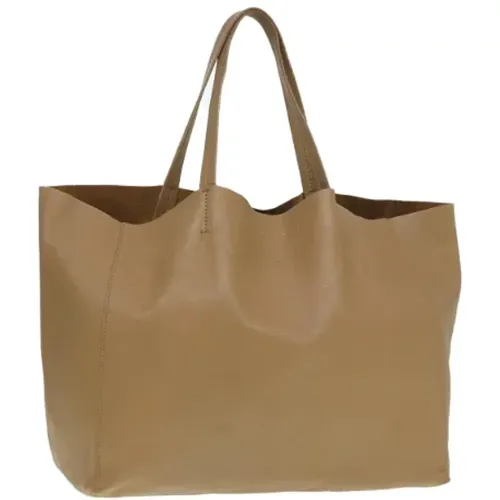 Pre-owned Leather totes , female, Sizes: ONE SIZE - Celine Vintage - Modalova