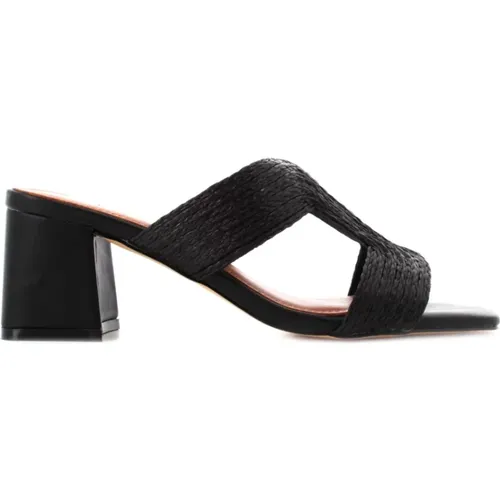 Eco-friendly Heeled Mules , female, Sizes: 4 UK - Bibi Lou - Modalova