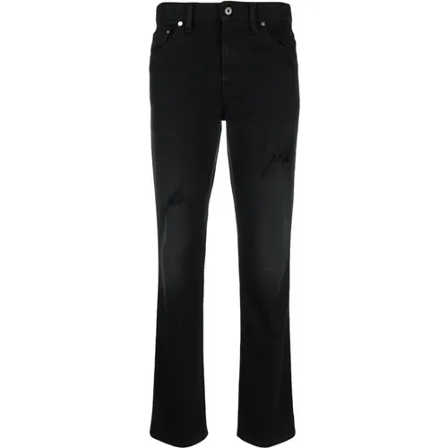 High-Rise Straight-Leg Jeans , female, Sizes: W27 - Just Cavalli - Modalova