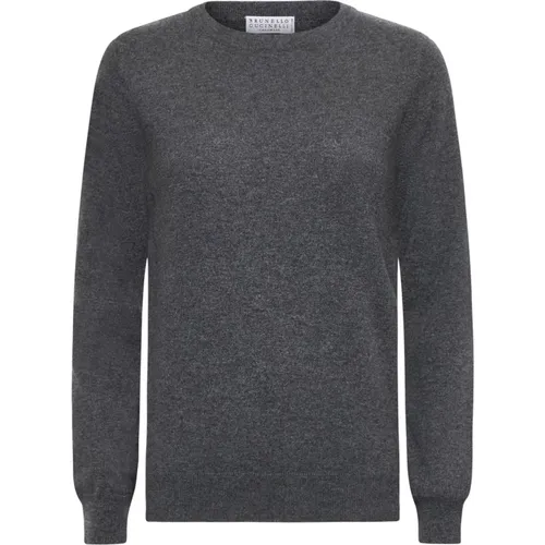 Grey Sweater Collection , female, Sizes: M, XS - BRUNELLO CUCINELLI - Modalova