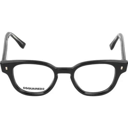 Fashion Eyeglasses Model D2 0057 , male, Sizes: 46 MM - Dsquared2 - Modalova