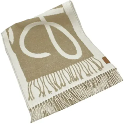 Pre-owned Wool scarves , unisex, Sizes: ONE SIZE - Loewe Pre-owned - Modalova