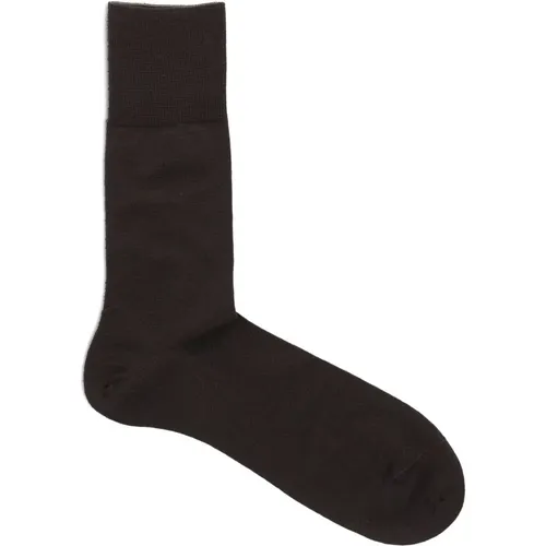 Herren Socken Flughafen Braun Wolle - Falke - Modalova