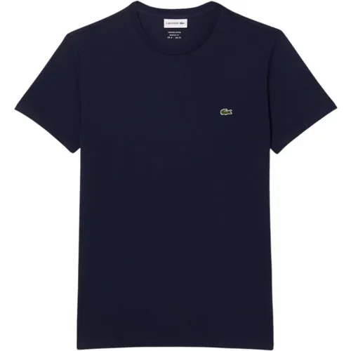 Sportswear Tee-Shirt for Men , male, Sizes: L, 2XL, S, M, 4XL, XL, XS, 3XL - Lacoste - Modalova