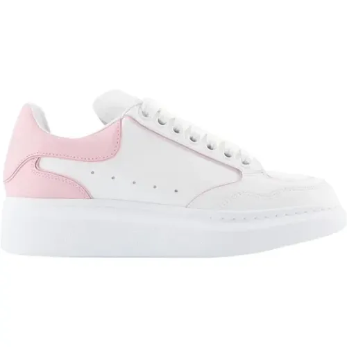 Leather sneakers , female, Sizes: 4 UK, 3 UK, 8 UK, 6 UK, 5 UK, 7 UK, 5 1/2 UK - alexander mcqueen - Modalova