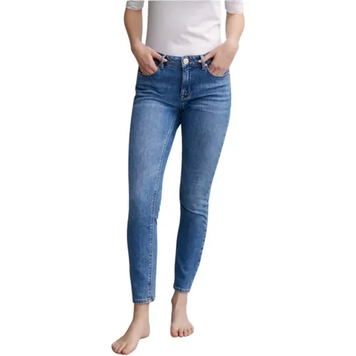 Skinny Fit Jeans in Mid Blue Opus - Opus - Modalova