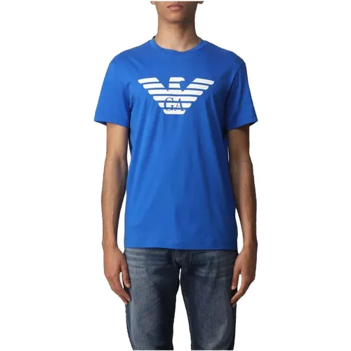 Short Sleeve T-Shirt , male, Sizes: 2XL - Emporio Armani - Modalova