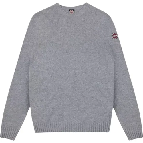 Kaschmir-Mix Grauer Pullover Urbaner Stil , Herren, Größe: XL - Colmar - Modalova