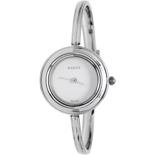 Pre-owned Stainless Steel watches , female, Sizes: ONE SIZE - Gucci Vintage - Modalova