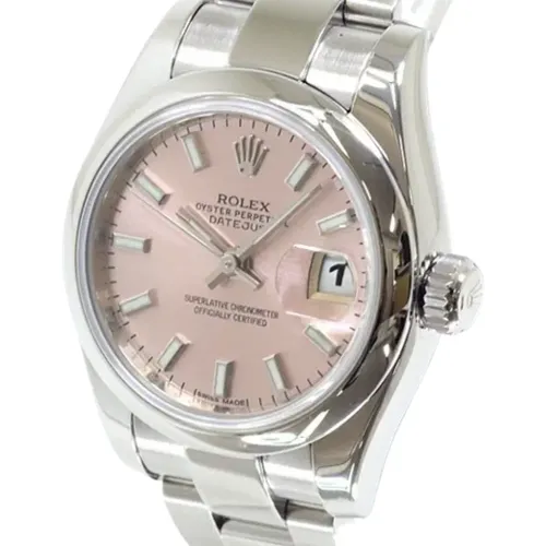 Pre-owned Stainless Steel watches , female, Sizes: ONE SIZE - Rolex Vintage - Modalova