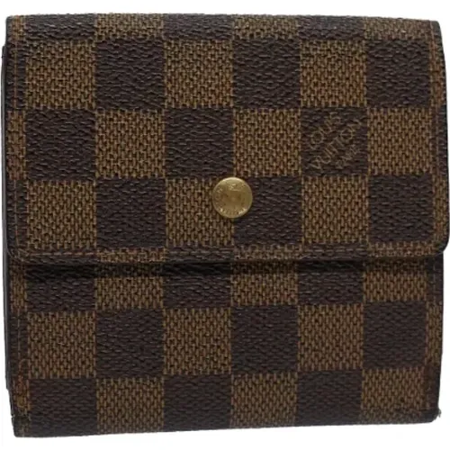 Pre-owned Canvas wallets , female, Sizes: ONE SIZE - Louis Vuitton Vintage - Modalova