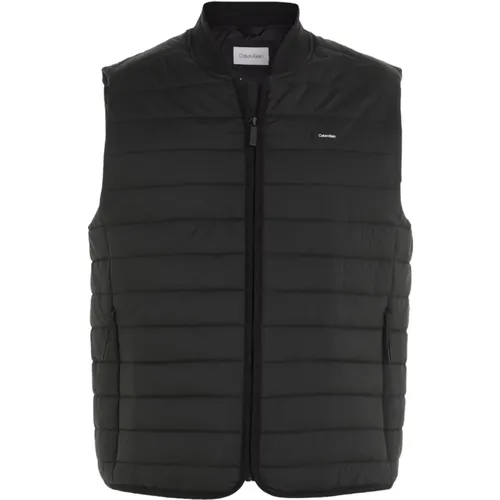 Quilted Packable Puffer Vest , male, Sizes: L, 2XL - Calvin Klein - Modalova