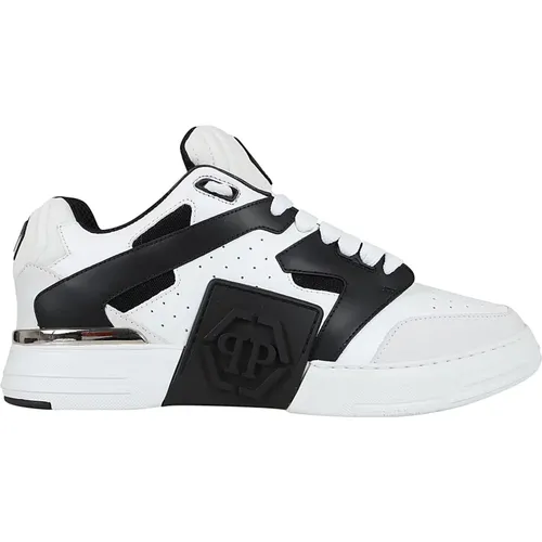 Men's Shoes Sneakers White Ss24 , male, Sizes: 7 UK, 10 UK, 6 UK - Philipp Plein - Modalova