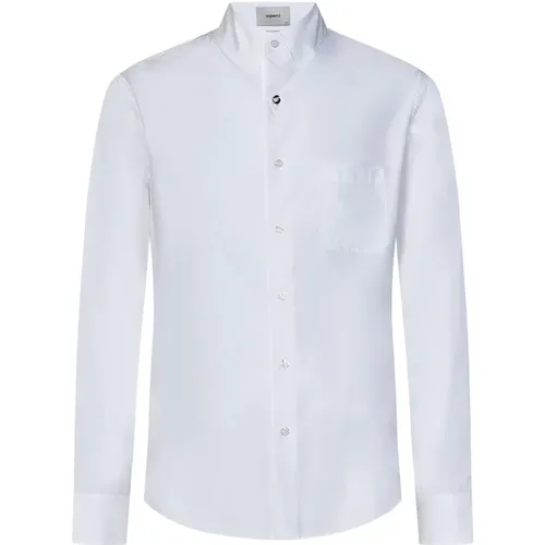 Button-Front Shirt with Korean Collar , male, Sizes: L - Coperni - Modalova