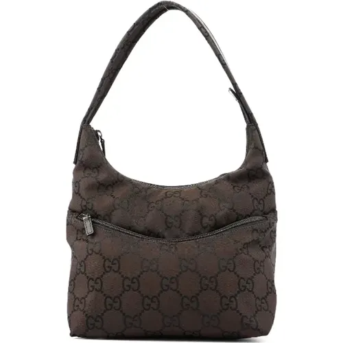 Pre-owned Cotton handbags , female, Sizes: ONE SIZE - Gucci Vintage - Modalova