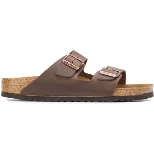 Arizona Eco-Leather Sandals , male, Sizes: 5 UK, 8 UK, 2 UK, 10 UK - Birkenstock - Modalova