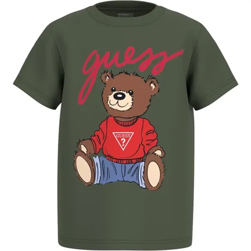 Bärenlogo T-Shirt Guess - Guess - Modalova