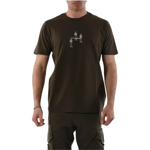 T-Shirts , male, Sizes: L, 2XL, XL, M - C.P. Company - Modalova