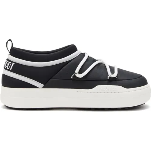 Schwarze Park Icon Sneakers , Damen, Größe: 41 EU - moon boot - Modalova