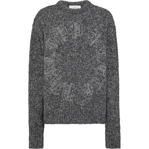 Stylish Knitwear Sweater , female, Sizes: S, L, M - Philipp Plein - Modalova