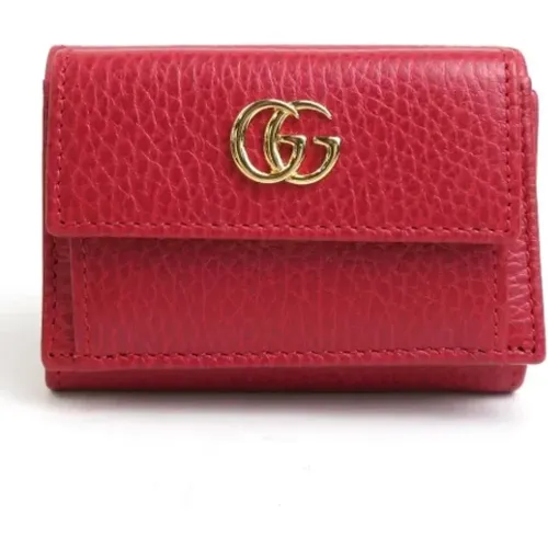 Pre-owned Leather wallets , female, Sizes: ONE SIZE - Gucci Vintage - Modalova