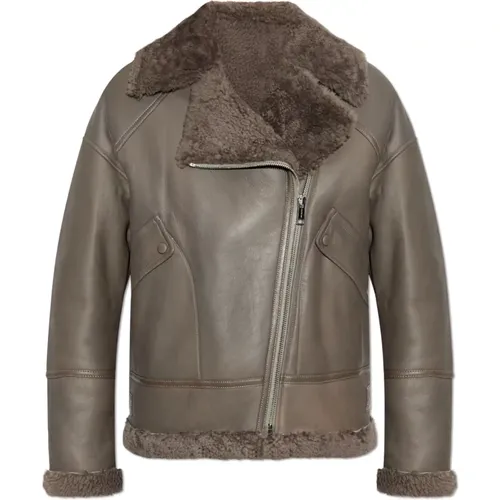 Shearling Mantel Yves Salomon - Yves Salomon - Modalova