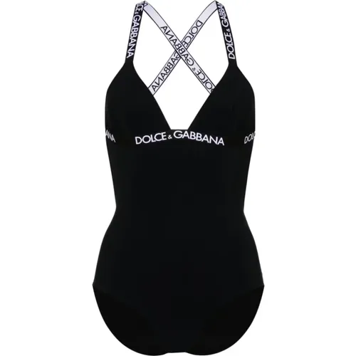 Strandhut mit Stil , Damen, Größe: 2XS - Dolce & Gabbana - Modalova