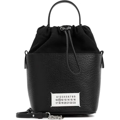 AC Mini Tasche in Schwarz,5AC Mini Tasche Anisette Stil - Maison Margiela - Modalova