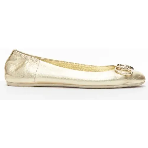 Pre-owned Leather flats , female, Sizes: 3 UK - Gucci Vintage - Modalova