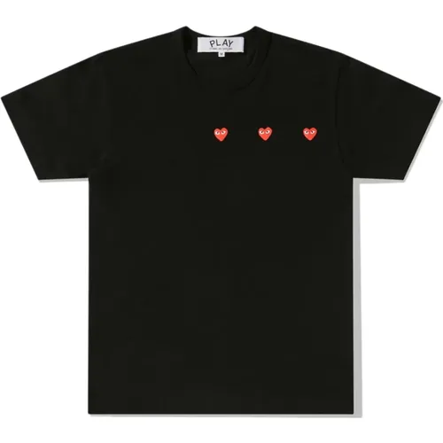 T-Shirts , Damen, Größe: L - Comme des Garçons Play - Modalova