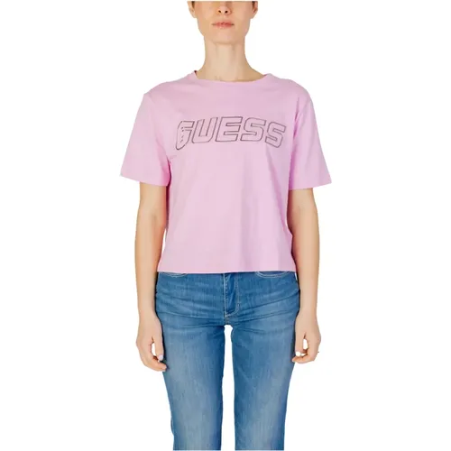 T-Shirts , female, Sizes: XS, S, M, L - Guess - Modalova