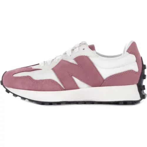 Leder Sneakers mit Gummisohle , Damen, Größe: 40 EU - New Balance - Modalova