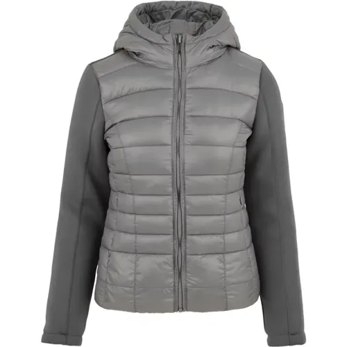 Jw876 Jacket - Grey , female, Sizes: XS, L - BomBoogie - Modalova