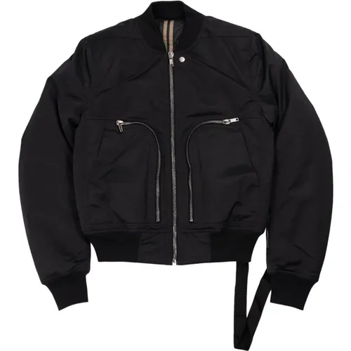 Schwarze Bauhaus Flight Bomberjacke - Rick Owens - Modalova