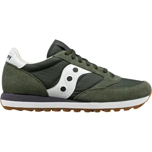 Original Jazz Grüne Sneakers , Herren, Größe: 41 EU - Saucony - Modalova