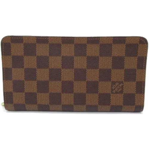 Pre-owned Canvas wallets , female, Sizes: ONE SIZE - Louis Vuitton Vintage - Modalova