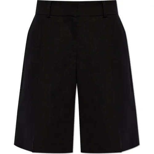 Plissee-Front-Shorts , Damen, Größe: XS - Casablanca - Modalova