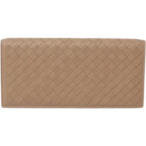 Pre-owned Leather wallets , male, Sizes: ONE SIZE - Bottega Veneta Vintage - Modalova