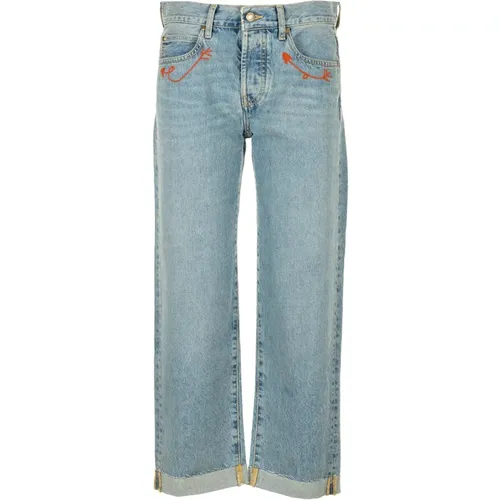 Denim Jeans New Oskar , female, Sizes: W29 - Roy Roger's - Modalova