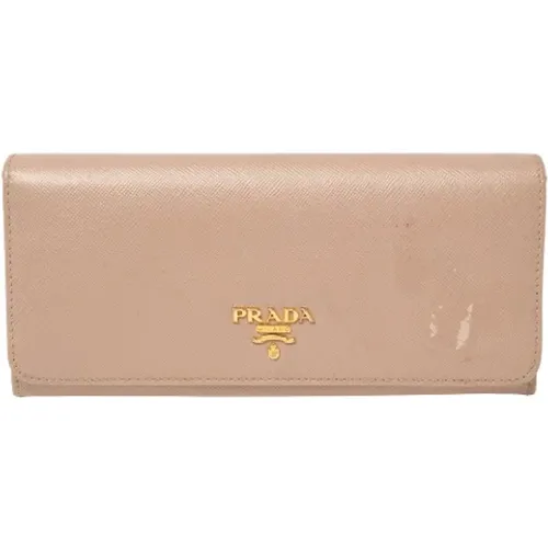 Pre-owned Leather wallets , female, Sizes: ONE SIZE - Prada Vintage - Modalova