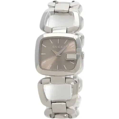 Pre-owned Stainless Steel watches , female, Sizes: ONE SIZE - Gucci Vintage - Modalova