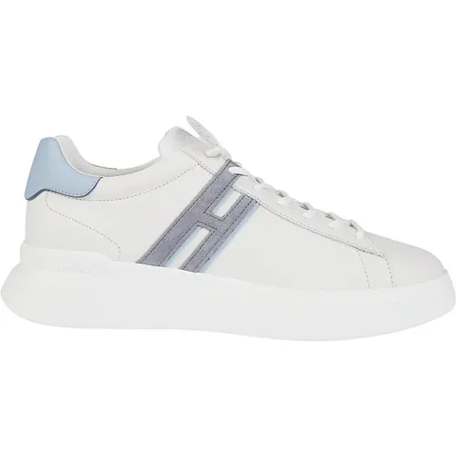 Weiß/Blau H580 Sneakers,H580 high-top sneaker - Hogan - Modalova