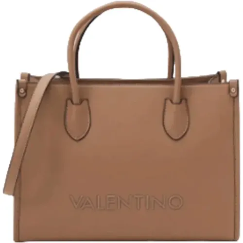 Rectangular Handbag with Gold Zip , female, Sizes: ONE SIZE - Valentino by Mario Valentino - Modalova